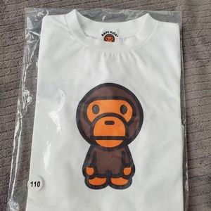 100% Authentic Bape Milo Tee - size 110